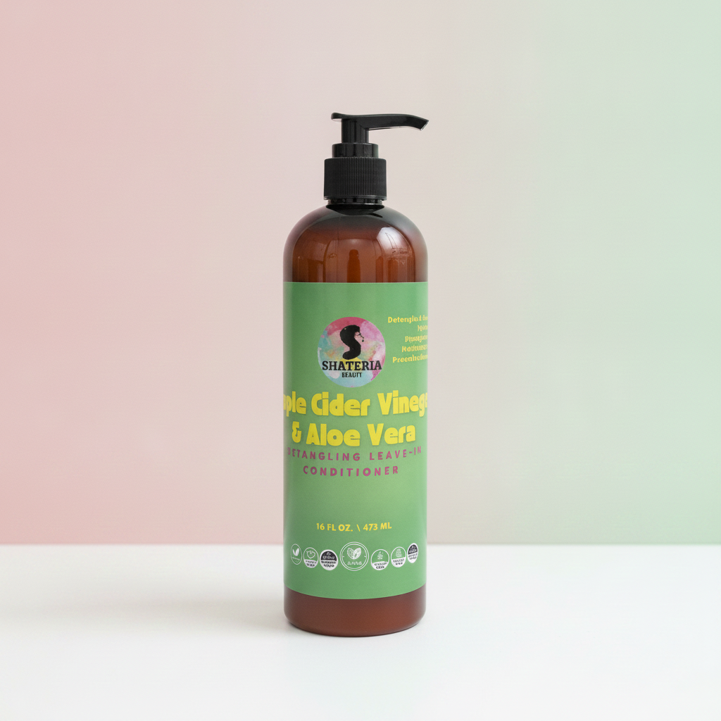 Apple Cider Vinegar & Aloe Vera Detangling Leave-In Conditioner