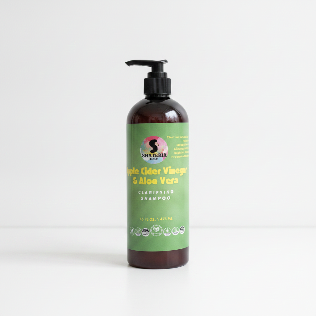 Apple Cider Vinegar & Aloe Vera Clarifying Shampoo