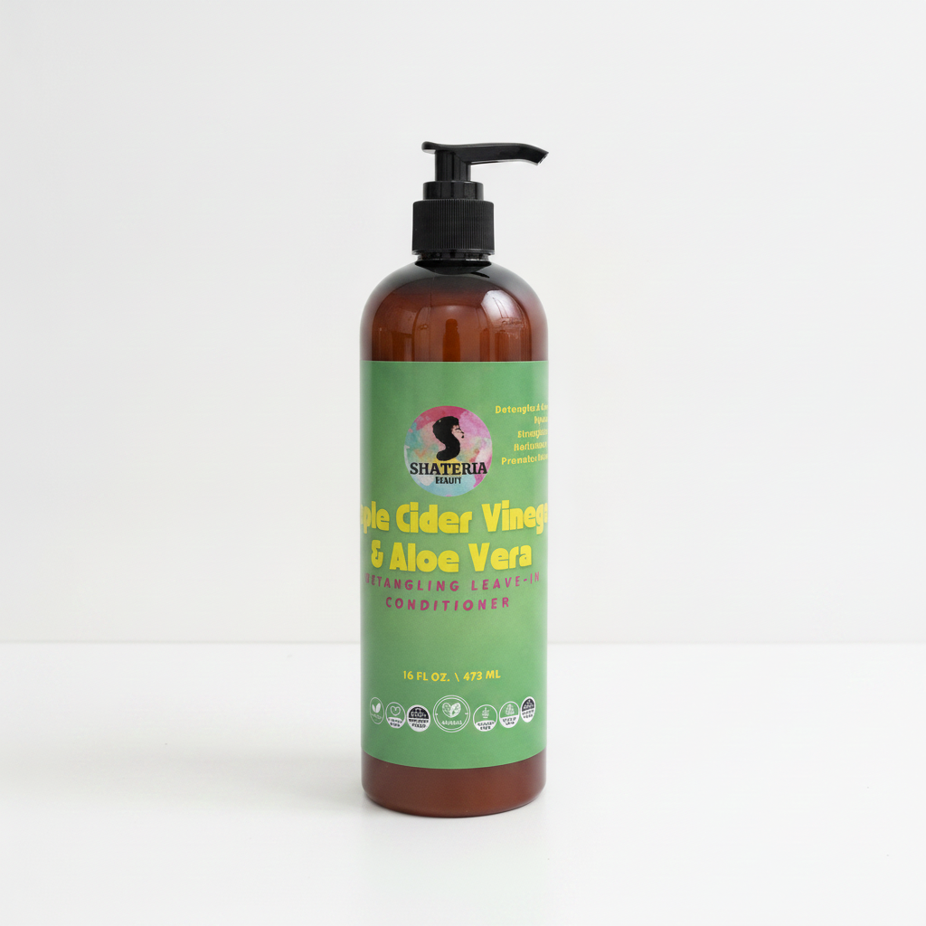 Apple Cider Vinegar & Aloe Vera Detangling Leave-In Conditioner