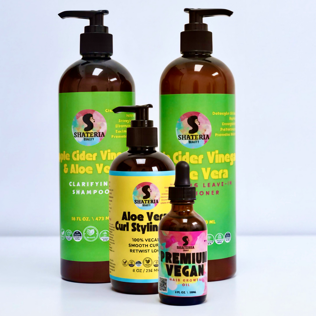 Wash Day Deluxe Box – 4-Step Natural Hair Care Routine